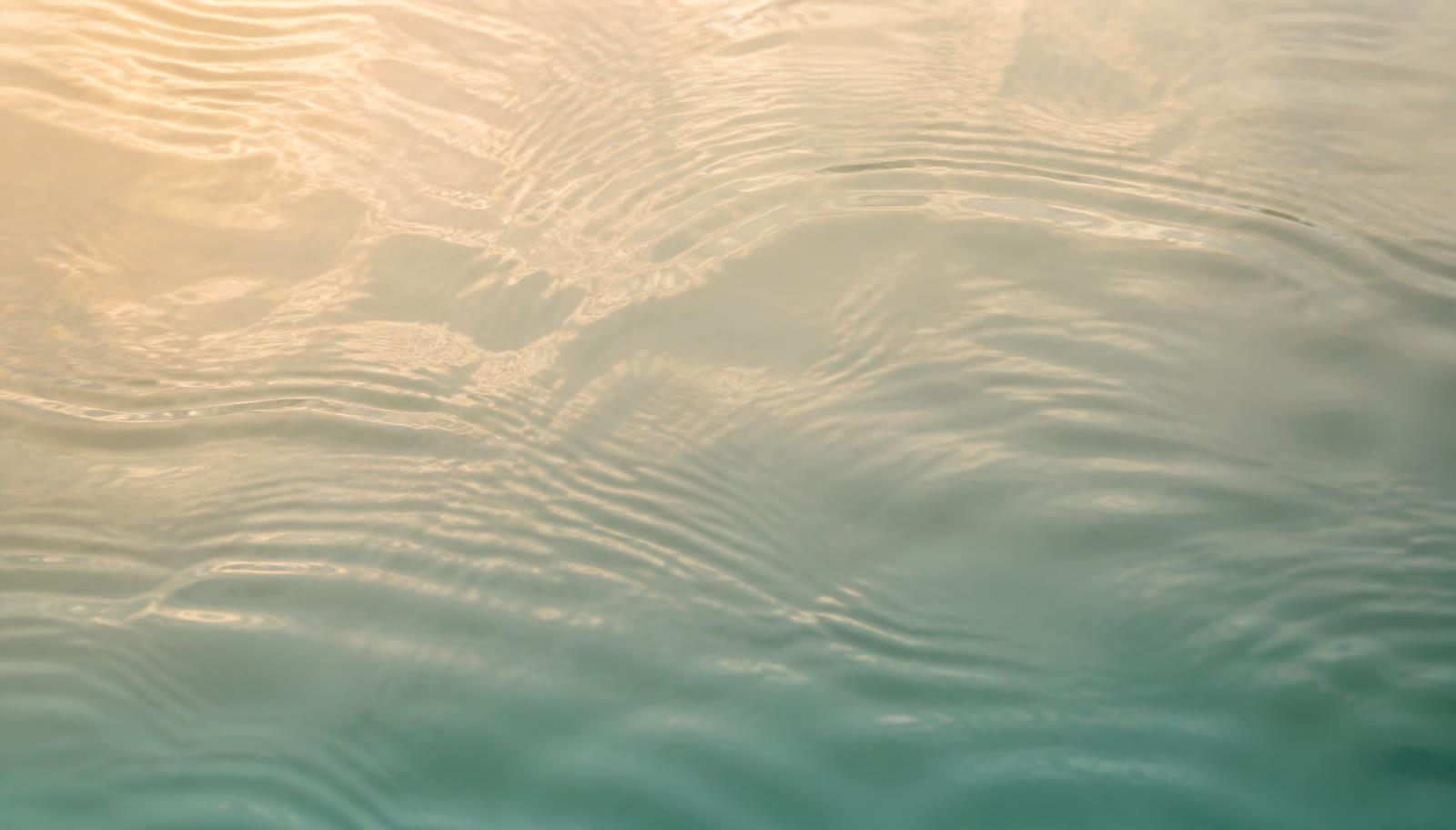 Calm water surface — a metaphor for clarity and focus